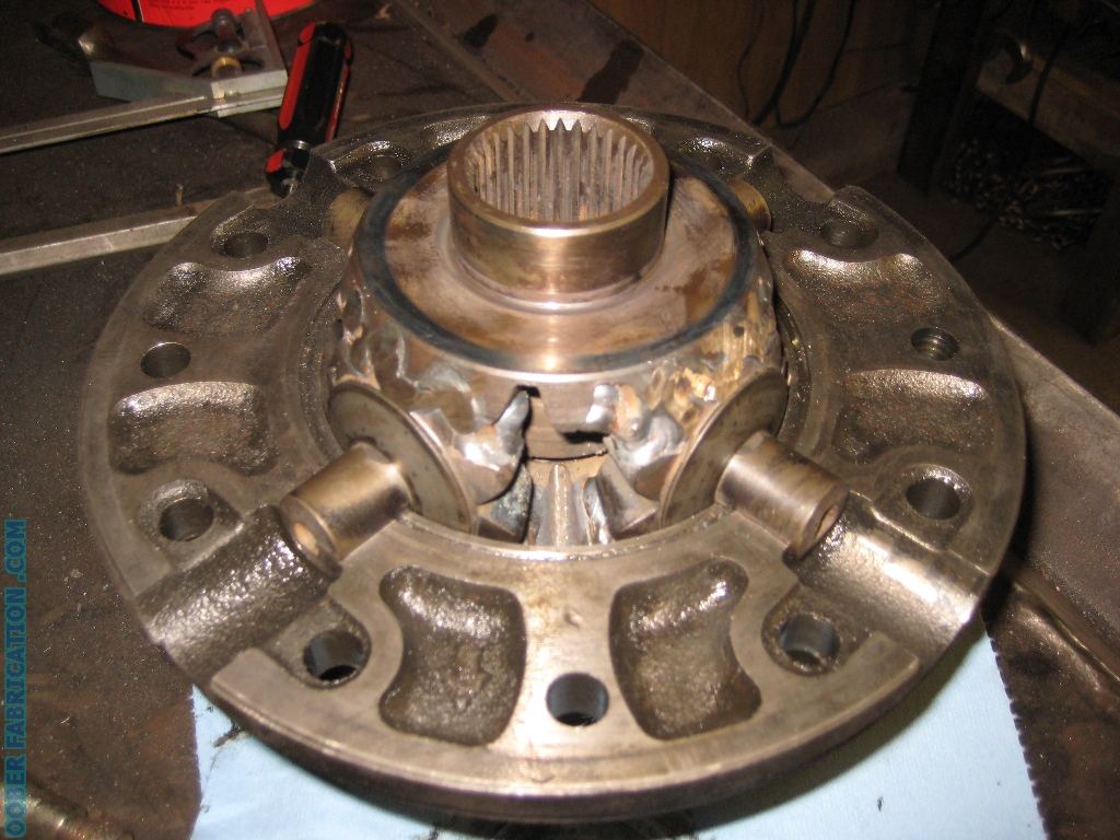 Ol’ Blue ’71 Chevy 14 bolt Welded “locked” Differential What it means and how to do it DIY