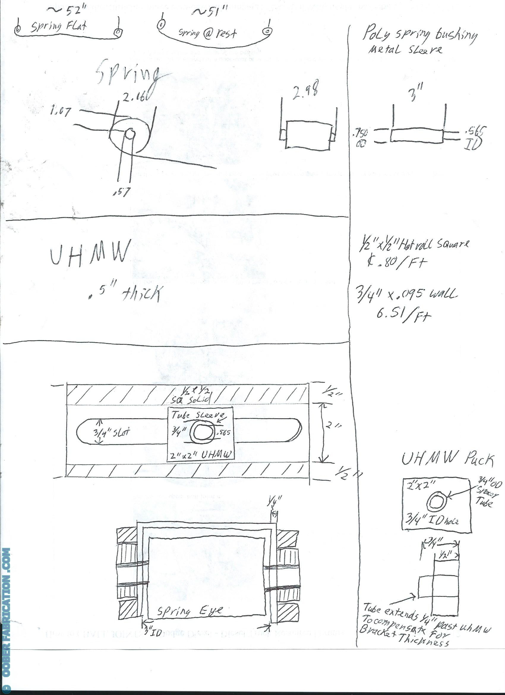 How to Build Leaf Spring Sliders DIY METAL FABRICATION