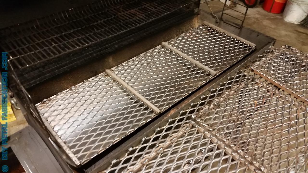 CharBroil DIY Smoker Rack Upgrade DIY METAL FABRICATION