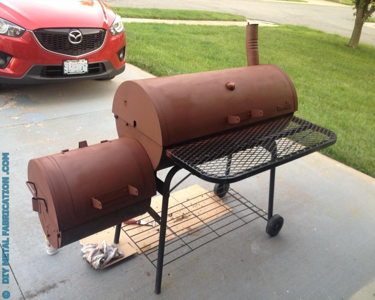 CharBroil DIY Smoker Rack Upgrade DIY METAL FABRICATION