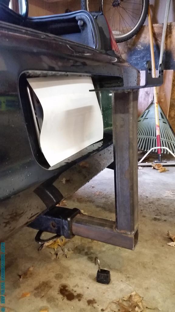 DIY Receiver Hitch Snow Plow Part 1 DIY METAL FABRICATION