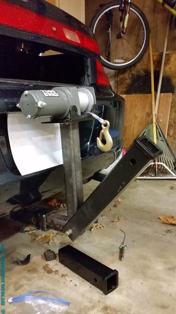 DIY Receiver Hitch Snow Plow Part 1 DIY METAL FABRICATION
