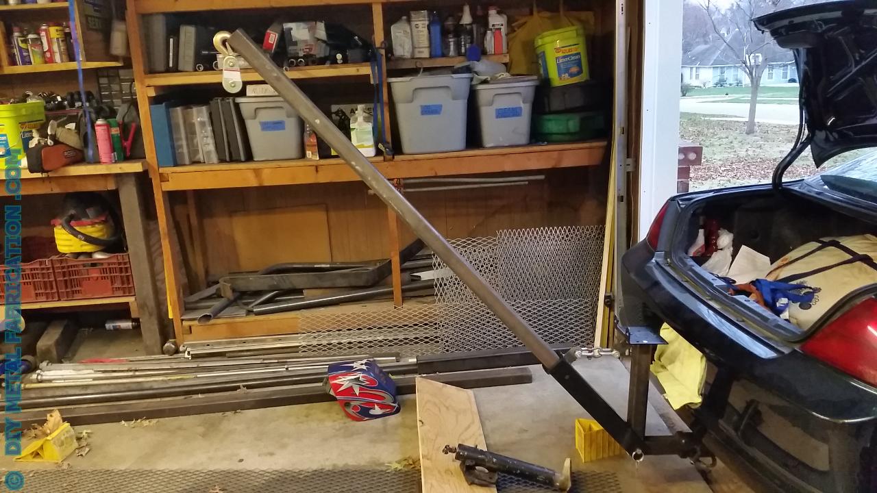 DIY Receiver Hitch Snow Plow Part 2 DIY METAL FABRICATION