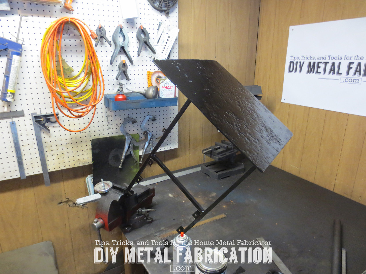 DIY Steel Desktop Projector Mount DIY METAL FABRICATION