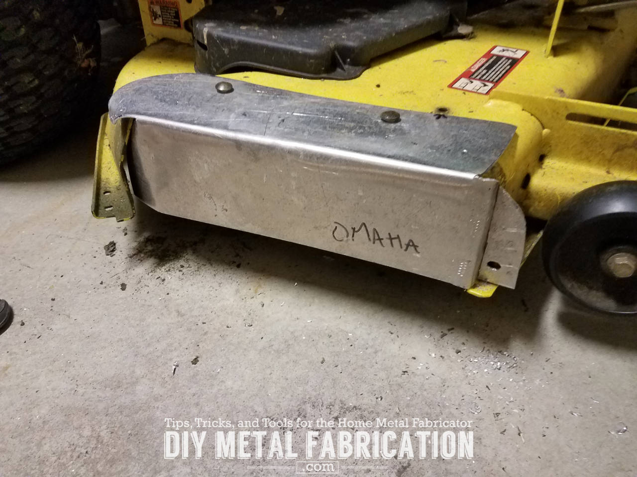 DIY John Deere 54″ Zero Turn Mulch Plug DIY METAL FABRICATION