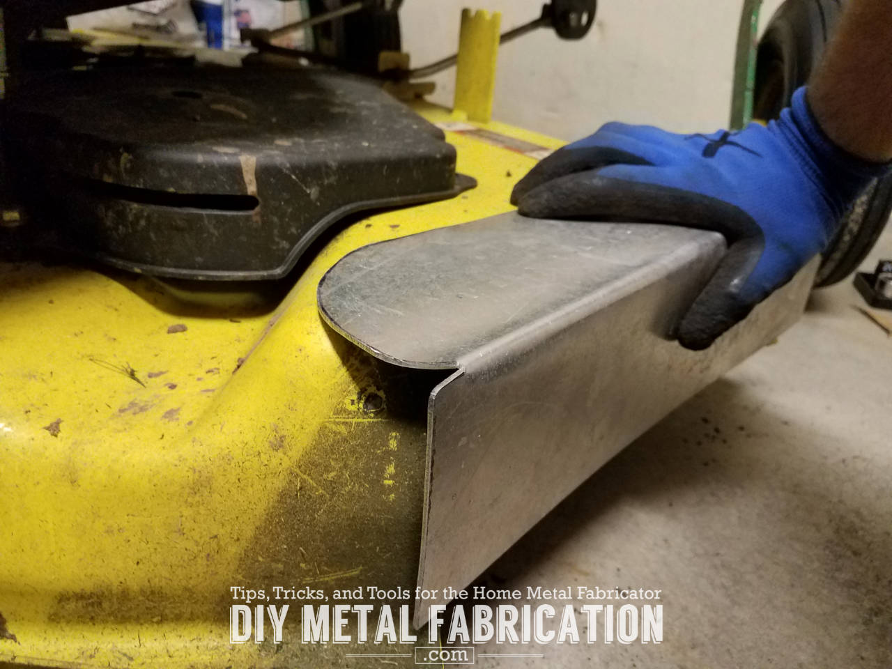 DIY John Deere 54″ Zero Turn Mulch Plug DIY METAL FABRICATION