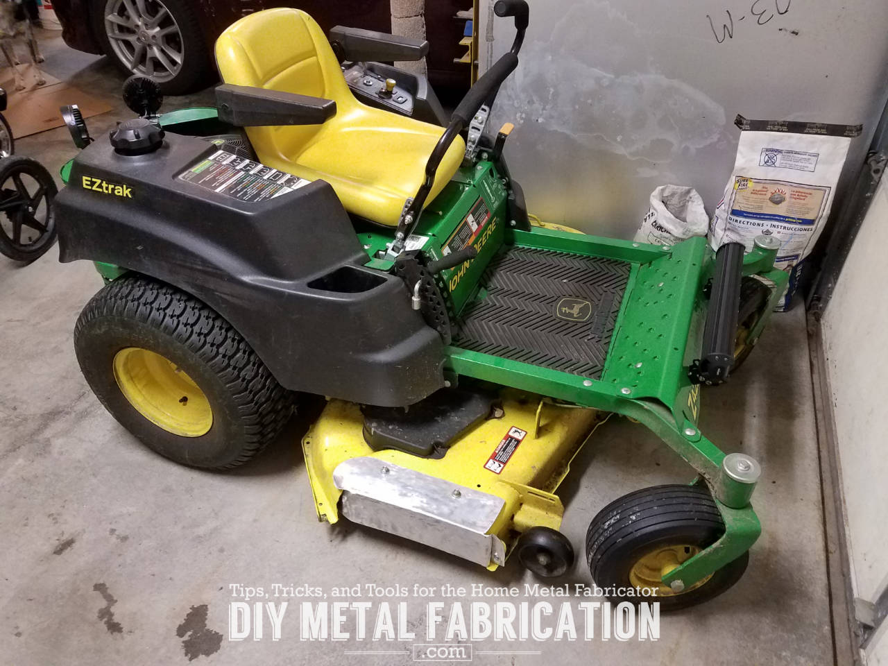 DIY John Deere 54″ Zero Turn Mulch Plug DIY METAL FABRICATION