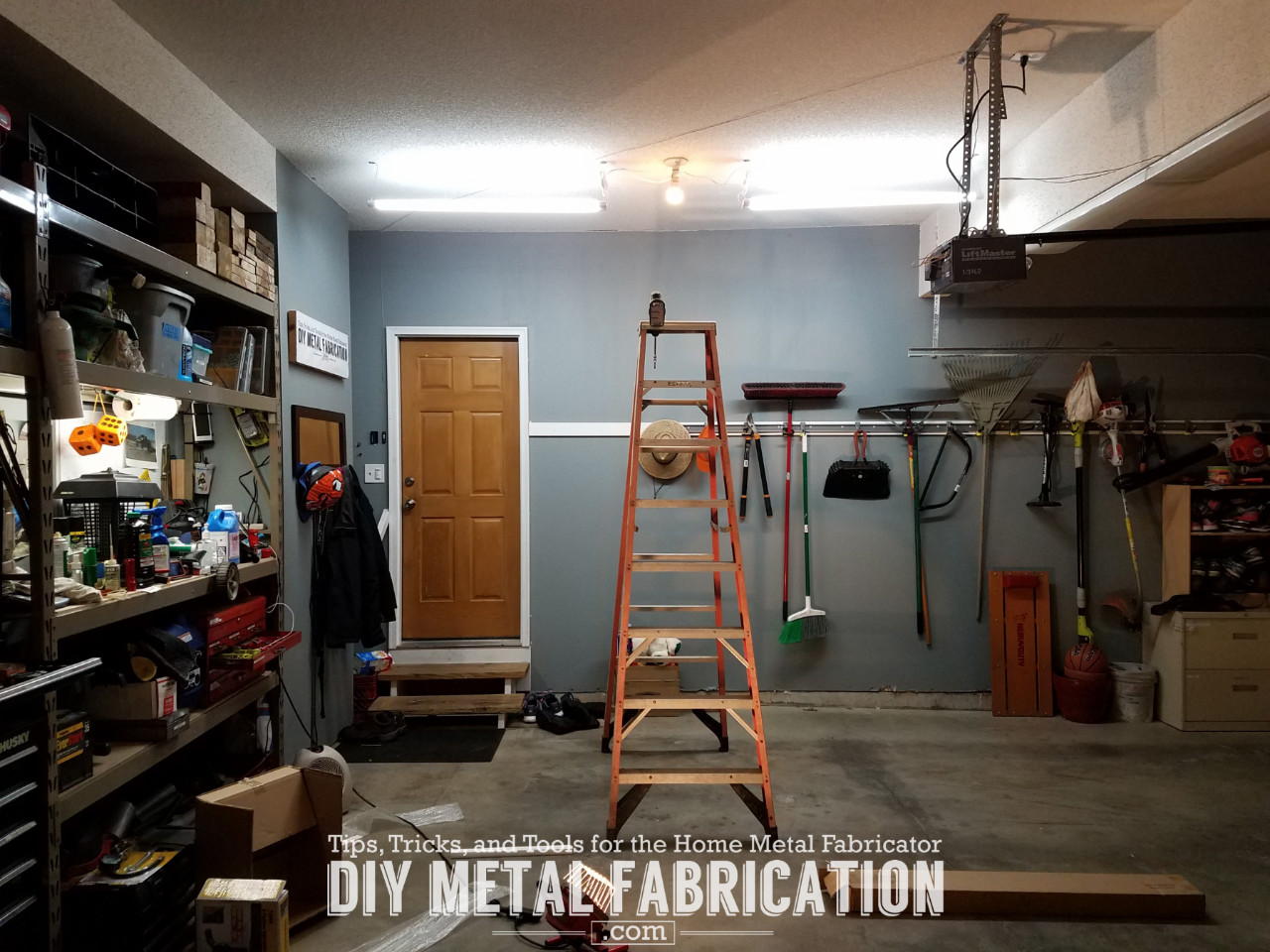 DIY How to Install LED Garage Lighting DIY METAL FABRICATION