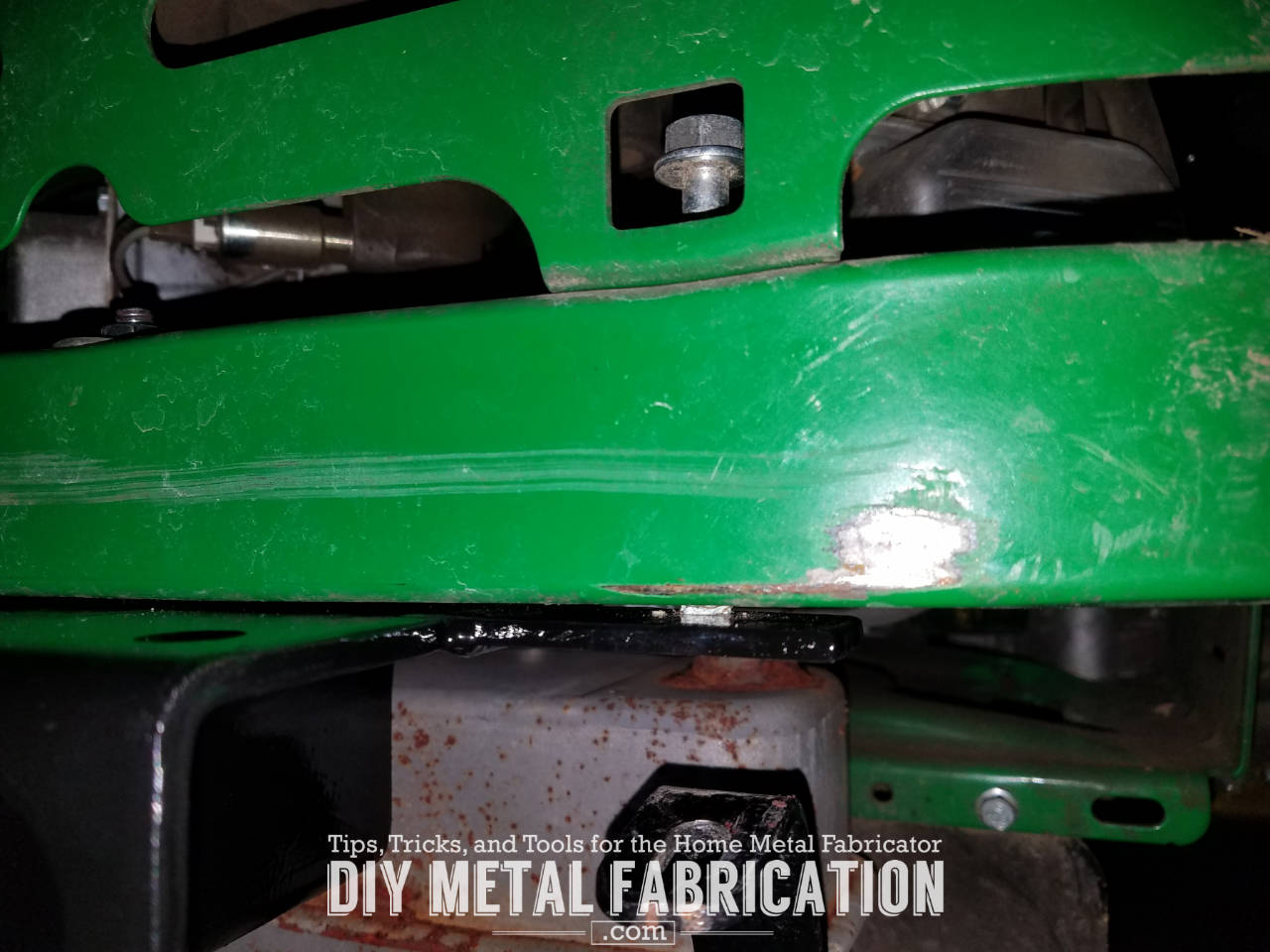 DIY Zero Turn Mower Receiver Hitch DIY METAL FABRICATION