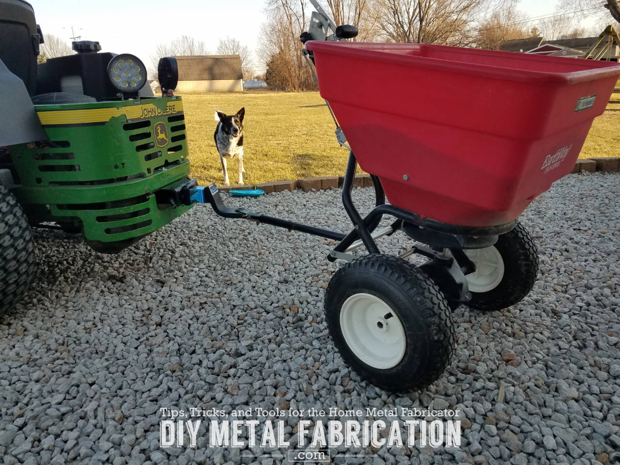 DIY – Zero Turn Mower Receiver Hitch