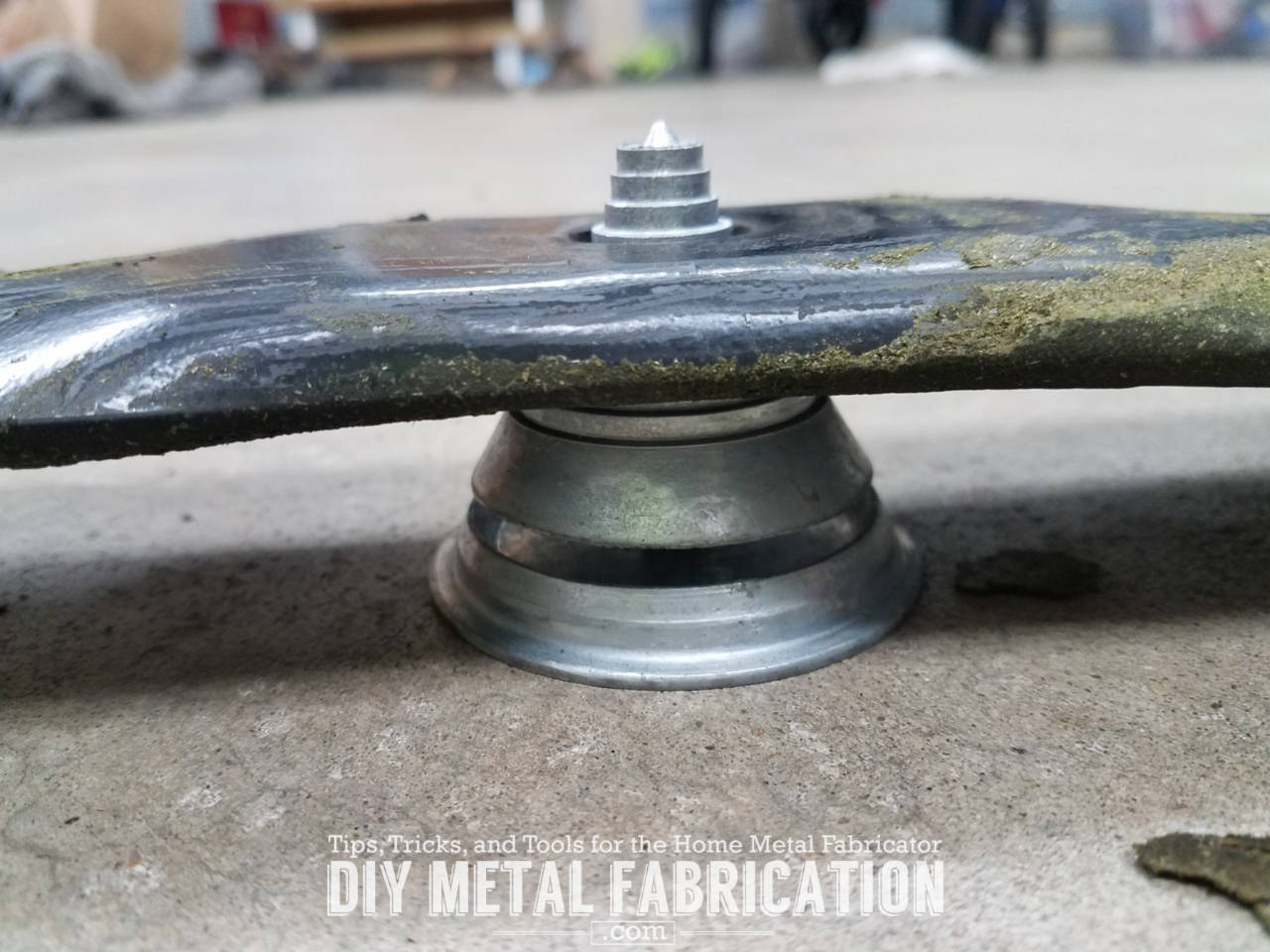 DIY Sharpening Mower Blades DIY METAL FABRICATION