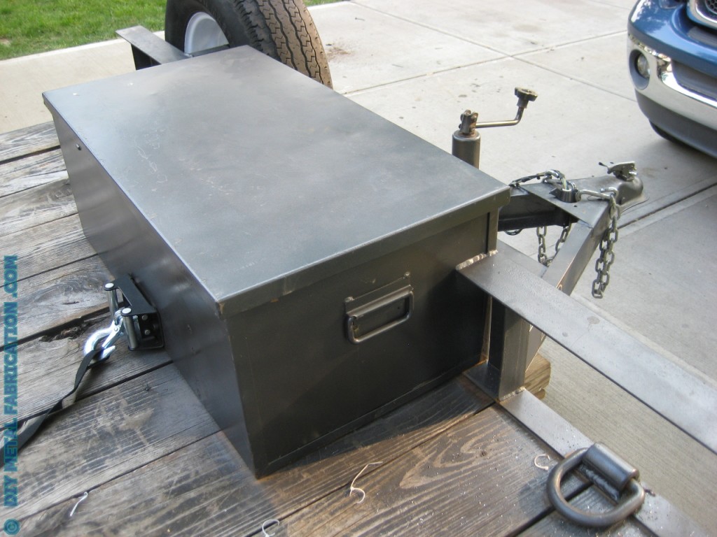 DIY Winch Mount Flatbed Trailer DIY METAL FABRICATION