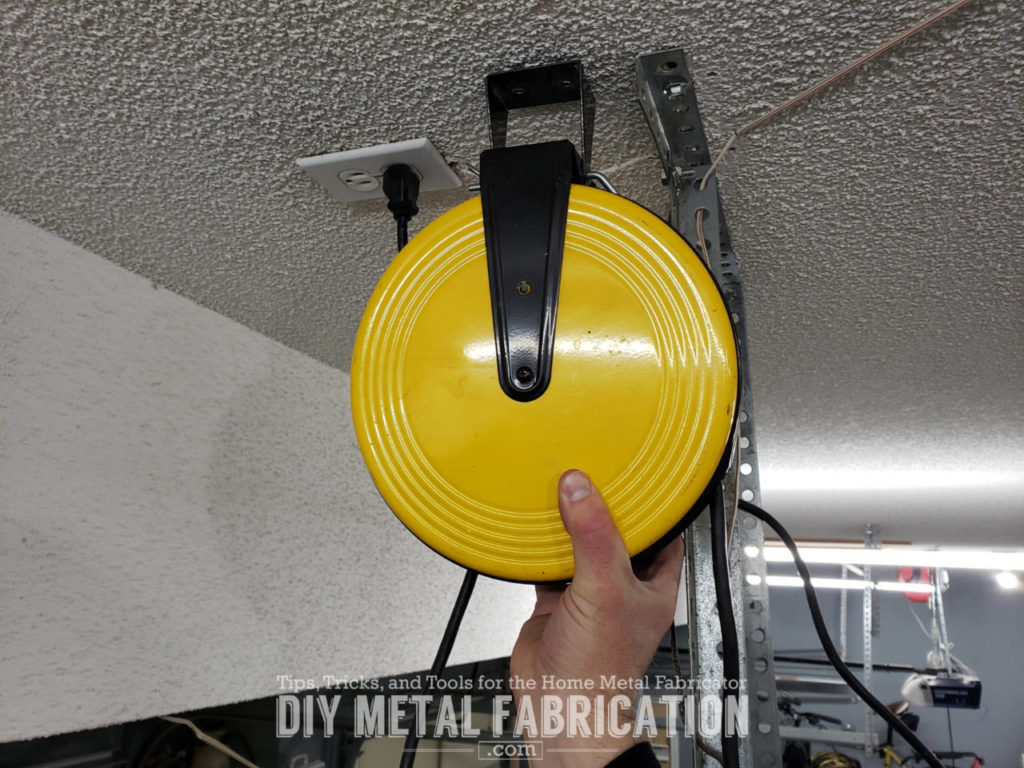 Year End Shop Cleaning Plus How to Install Retractable Cord Reels DIY