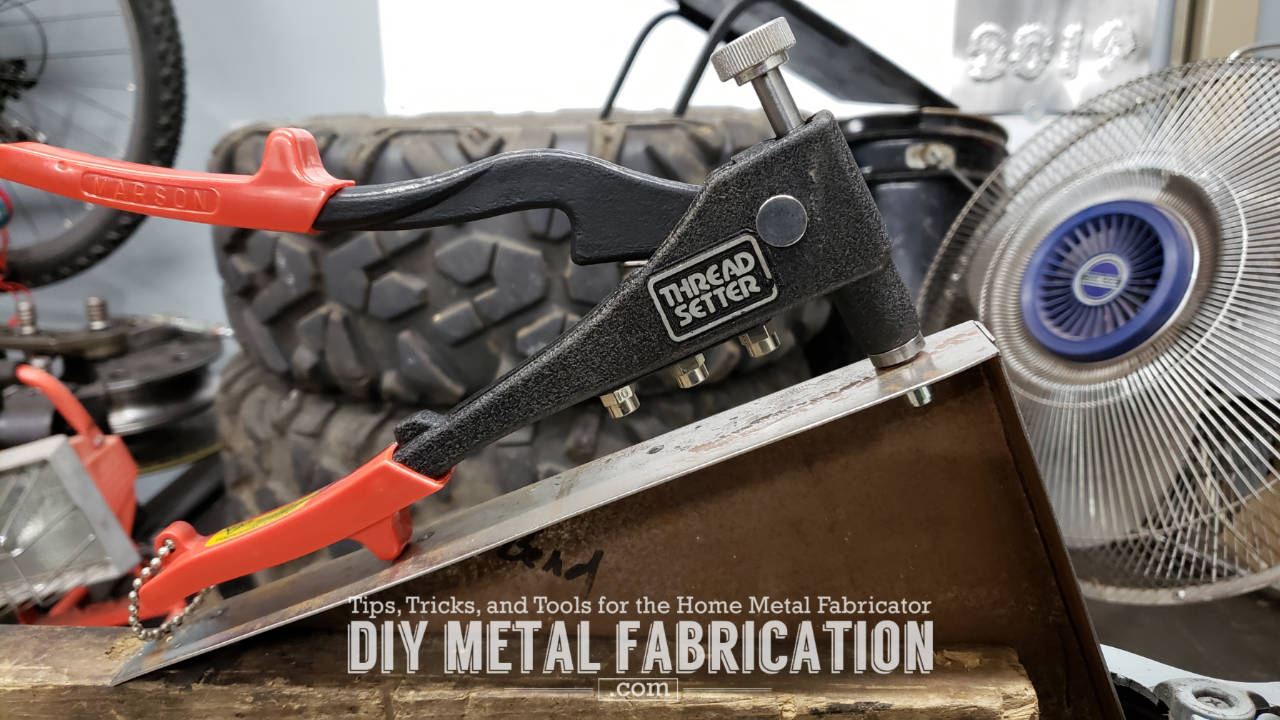 What is a RivetNut / Nutsert tool and how do I use it? DIY METAL