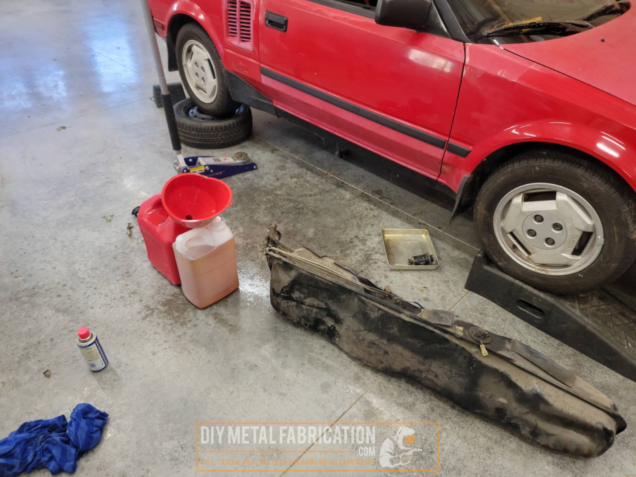 How to Diagnose and Replace Fuel Pump 1984 Toyota MR2 AW11 DIY