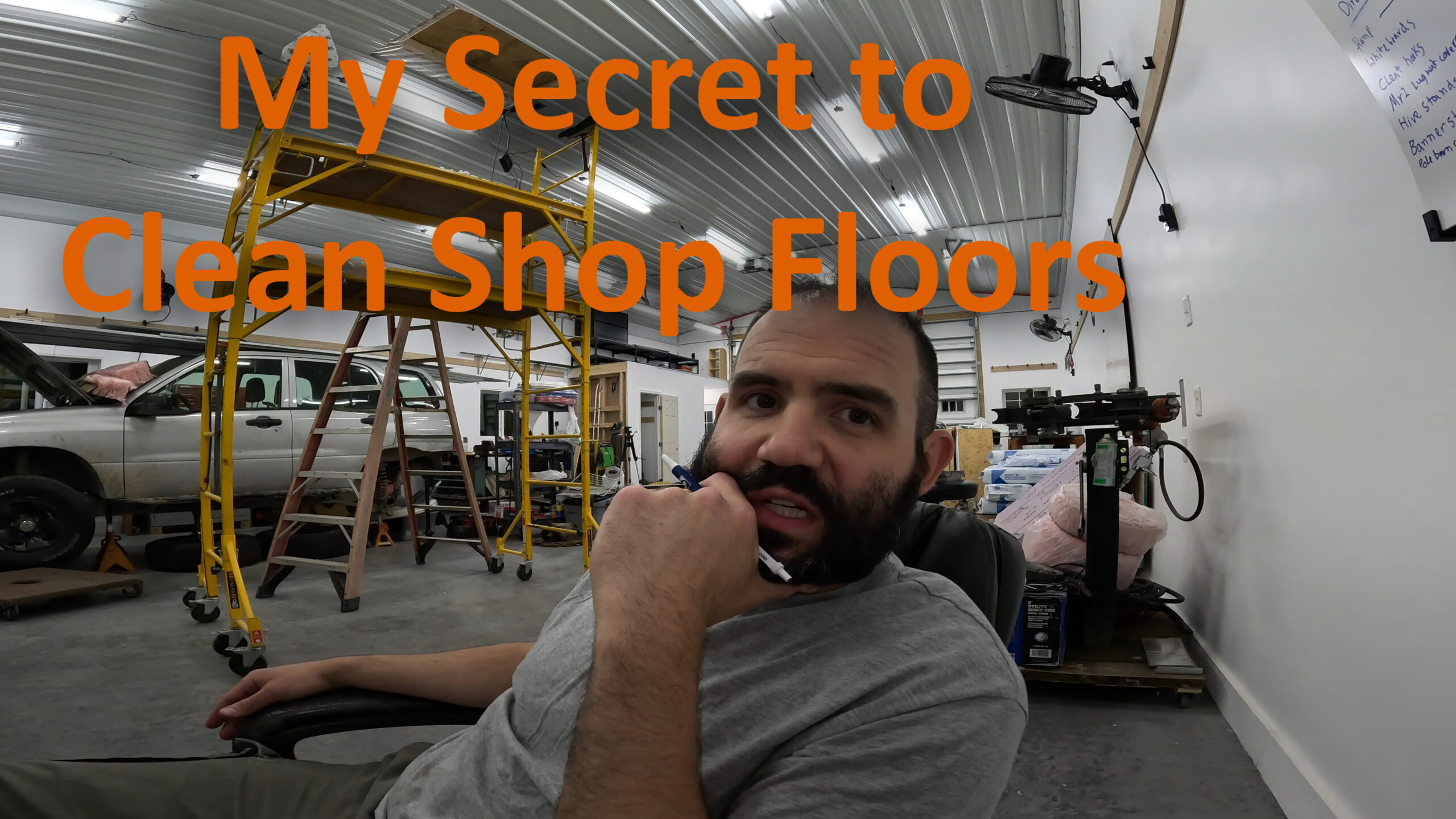 My Secret to Clean Shop Floors DIY METAL FABRICATION